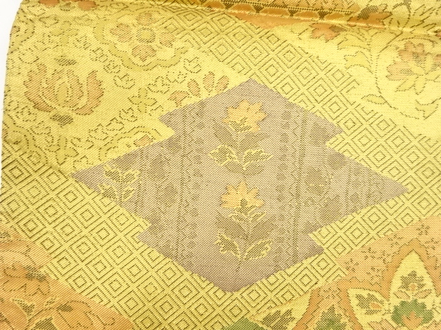 着物・帯 ] - 袋帯 佐賀錦松皮菱に草花・華文模様織出し袋帯 | 宗 sou